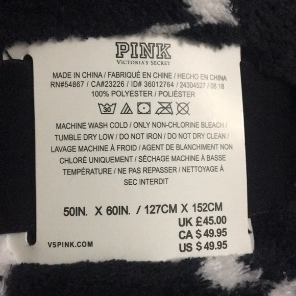 PINK Victoria’s Secret Blanket - Picture 4 of 4